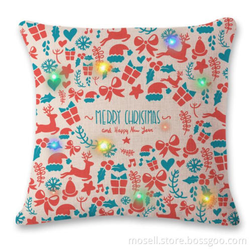 Mosell! 100% polyester tryckta julkuddar!